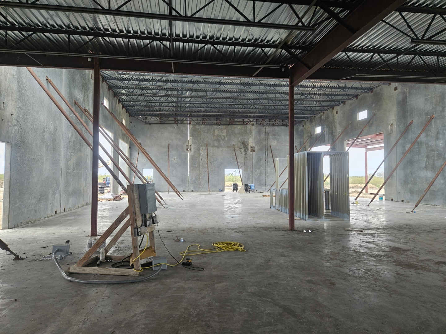 Structural steel connection detail